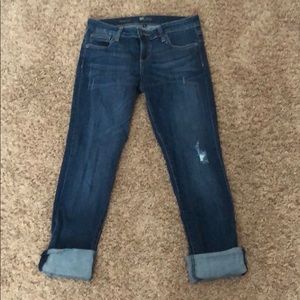 Kut From the Kloth Cropped Boyfriend Jeans